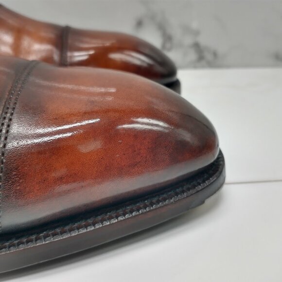 CNES Mottle Calf Balmoral Oxford | US 12 | Bolognese Goodyear | Toe Plates - Picture 10 of 12